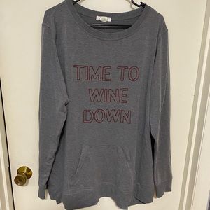 Time to Wine Down Sweatshirt